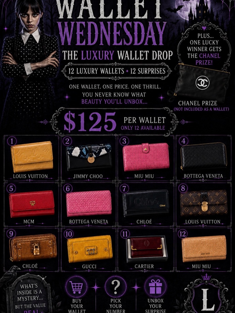 👀WALLET WEDNESDAY LUXURY WALLET DROP👀